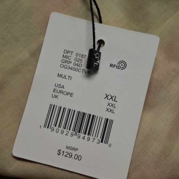 Gibson Latimer Wrap Midi Floral Dress Ruffled Tiered High Low Hem Women Size XXL - Picture 16 of 16